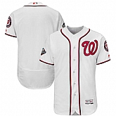 Nationals Blank White 2019 World Series Bound FlexBase Jersey,baseball caps,new era cap wholesale,wholesale hats